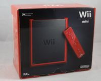 Nintendo Wii Mini Konsole Rot + Original Remote Controller Rot und Nunchuk