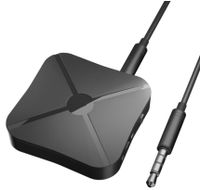 Bluetooth Sender Empfänger 2 in 1 Bluetooth V4.2 Musik Audio Adapter 3.5mm AUX Cinch für TV Kopfhörer MP3 CD Player