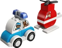 LEGO® Duplo 10957 - Helikopter straży pożarnej i samochód policyjny