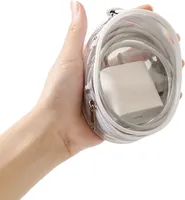 INF Kabel-Organizer-Tasche Weiß