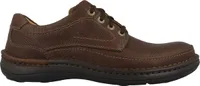 Clarks Nature Three - Dunkelbraun Glattleder Größe: 41 Normal