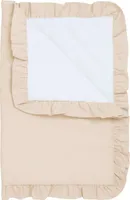 Pastel Beige Neugeborene Decke 55x75cm JUKKI Babydecke 100% Baumwolle Kinderwagen Neugeborene Decke 55x75cm
