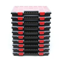 Sortimentskasten Kunststoff x5 Sortimentsbox NORS16 Rot Sortierbox 