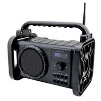 Soundmaster DAB80SW Rádio na stavenisko s DAB+ FM Bluetooth a Li-Ion batériou IP44 odolné proti prachu a striekajúcej vode