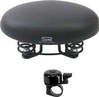 Selle Royal Classic Damensattel Fahrradsattel Rocksattel inkl. Fahrradklingel