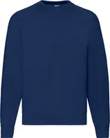 Fruit of the Loom 62-216-0 | Classic Raglan Sweatshirt Pullover - Farbe: Navy - Größe: S