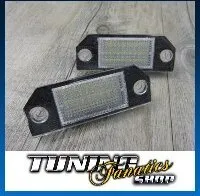 2x żarówki LED SMD do oświetlenia tablicy rejestracyjnej SET