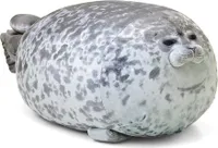 Weiche Plüschtier Robbe Grau Dichtung Spielzeug Stofftier Kuscheltier Geschenk Siegel Für Paare/Kinder/Familie am Valentinstag A Grau Medium