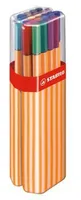 STABILO point 88 fineliner assorted colors 0,4 mm, 20 ks.