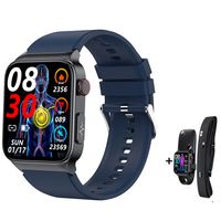 Smartwatch, umfassende Gesundheitsueberwachung, Blutzucker, EKG, personalisiertes Zifferblatt, BT5.1-Uhr, Smartwatch, Sport, wasserdicht, Herzfrequenzmesser, Glukosemonitor