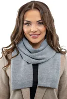 Vivisence damen winter schal warm und gemütlich halsbedeckung an winter und herbst warm dick schal, klassisch winterschal für frauen, hergestellt in der eu, hellgrau, einheitsgröße