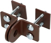 KOTARBAU® hasp 40 mm pivničný zámok bezpečnostný hasp pre visiaci zámok zámkové zariadenie kovanie dverí visiaci zámok skrutkovanie