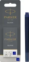 PARKER Großraum-Tintenpatronen QUINK im Blister blau 5 Patronen