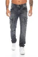 Cipo & Baxx Herren Jeans BJ3690 Schwarz, W33/L32