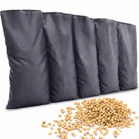 Amilian Kirschkernkissen ca. 55x20cm - Wärmekissen Kirschkern - Sack - Wärmekompresse - für Kinder Erwachsene - ideal als Massagekissen Kältekissen
