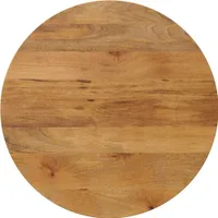 Möbel Tischplatte Ø 70x2,5 cm Rund Massivholz Mango - Tischplatten 370076