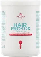 Kallos KJMN Hair Pro-tox Cream Hair Mask with Keratin, Collagen, and Hyaluronic Acid 1000ml