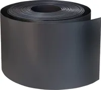 FORTENA Polypropylen Zaun Sichtschutzstreifen – 26 m lang, 19 cm hoch, Sichtschutzband mit Form Basic - in fünf Farben, optimaler Sichtschutz für Ihren Zaun RAL 7016 (Anthrazit)