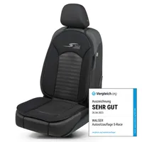 Walser Autositzauflage Air Flow, ergonomischer Sitzschoner,  Lendenwirbelschutz, Universal Sitzauflage für PKW, Farbe: schwarz 13983 :  : Auto & Motorrad