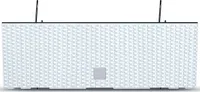 nabbi Plastikowa doniczka balkonowa DRC600W 58 cm - biała