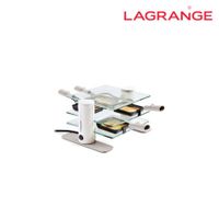 LAGRANGE Raclette 4 Transparence, 600 W, 230 V, 50 Hz, 4 Stück(e)
