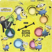 Universal Minions Bath Bomb Fun Geschenk Set mit verschiedenen Badebomben 8 x 45g