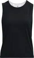 Under Armour UA HydraFuse 2-in-1 Black/White/Black L Fitness tričko