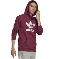Hoodie adidas Originals ADICOLOR CLASSICS TREFOIL Man H06666 | Quality  Sport Colour BORDEAUX Size M