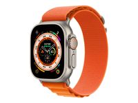 Apple Watch Ultra Titanium Cellular 49mm (Alpine Loop orange) Small *NEW*