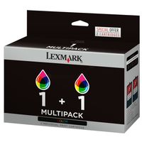 Lexmark 1HC / 80D2955B Tinte Doppelpack color XXL
