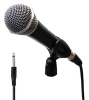 E-Lektron EL-58A dynamisches Mikrofon mit Metall-Körper inkl. Mikrofon-Kabel | Halterung| Mikrofon-Case - EL173534