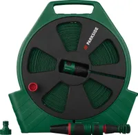 PARKSIDE® Kassetten-Flachschlauch, 20 m, mit Gartenspritze