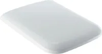 Geberit iCon Square WC-Sitz, Bef. von ob mit Absenkautomatik, Quick Release, weiß