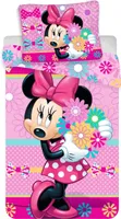 Kinderbettwäsche Minnie Mouse Flowers