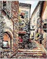 40x30 cm Diamanten Malerei Zum Selbermachen DIY Diamond Painting Stadthausstraße