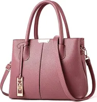 MODFU Handtasche Damen Schultertasche Henkeltasche Schultertasche Umhängetasche Groß Handtasche Tragetasche Leder Crossbody Bag ​Geschenke Rosa