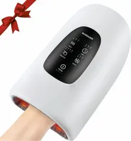 Massagegerät Elektrisches Handmassagegerät mit Heizung und Akupressurpunkte, Handmassagegerät mit Thermotherapie,zur Linderung von Arthritis