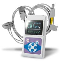 pulox - PO-650B - Handheld-Pulsoximeter mit externem Sensor für Neugeborene & Kinder