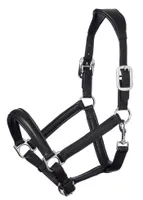 Anatomický límec LeMieux Lederhalfter Black Full