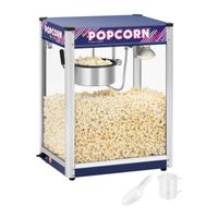 Royal Catering Popcornmaschine - blau - 8 oz