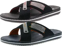 Rieker Herren Pantolette blau