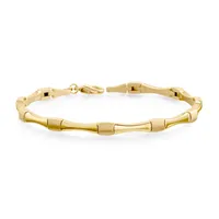Boccia Titan Armband vergoldet 03037-03