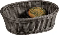 Kesper Brot- & Obstkorb, oval, grau, 19826