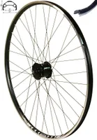 REDONDO 26 Zoll Laufrad Vorderrad Felge schwarz Shimano DH-3N72 Nabendynamo 21mm