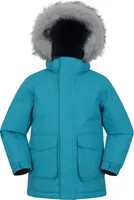 Mountain Warehouse - Dětská nepromokavá bunda "Ranger" MW1285 (128) (Petrol)