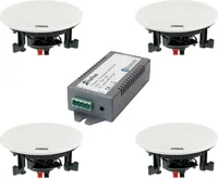 LYNDAHL CS200BT-Kit wahlweise mit 2 oder 4 Lautsprechern und Bluetoothverstärker Größe: mit 4 Lautsprechern