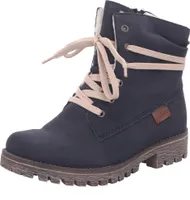 Rieker Damen Schnürboot blau