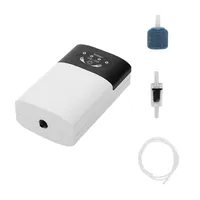 Mini-Aquarium-Luftpumpe Tragbare USB-Sauerstoff-Luftpumpe mit  Ausströmerstein Leise energiesparende Sauerstoffpumpe für das Fischen im
