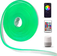 LED Lichterschlauch Stripe außen 10m Sprachsteuerung Alexa App verkettbar outdoor wasserdicht
