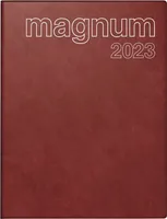rido idé Buchkalender "magnum Catana" 183 x 240 mm 2023 weinrot